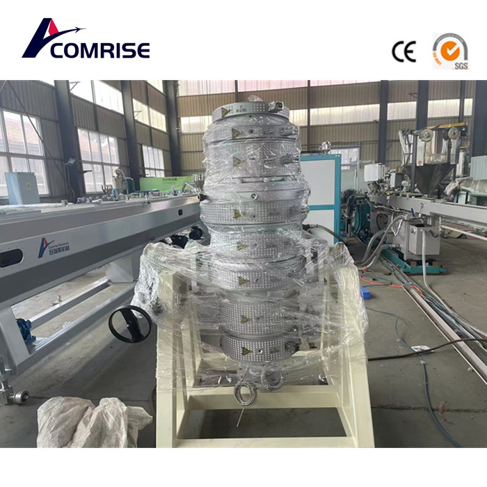 110-315 مم خط إنتاج أنابيب HDPE جاهز للشحن