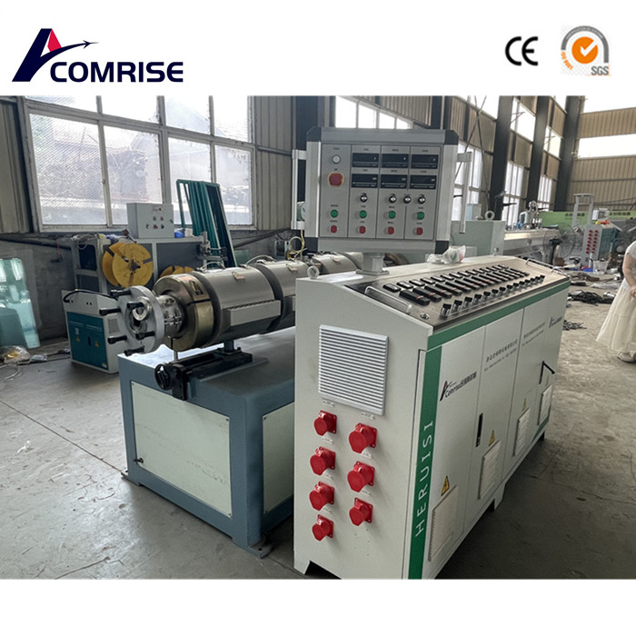 خط إنتاج أنابيب PVC 50-250 مم حاليًا قيد الإنتاج