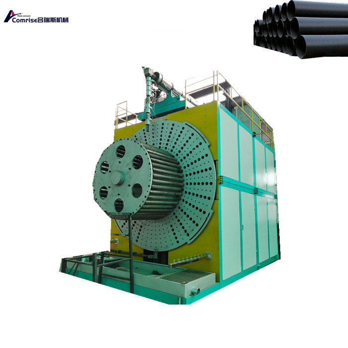 HDPE قطر كبير القطر الآلة أنابيب لطف الجدار